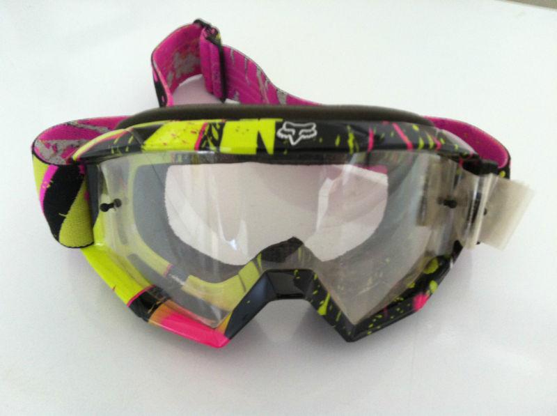 Fox goggles worn and signed by eli tomac