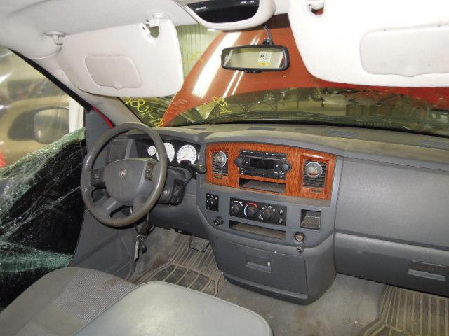 2006 dodge 1500 pickup sunvisor passenger rh gray lighted/mirror 2336257