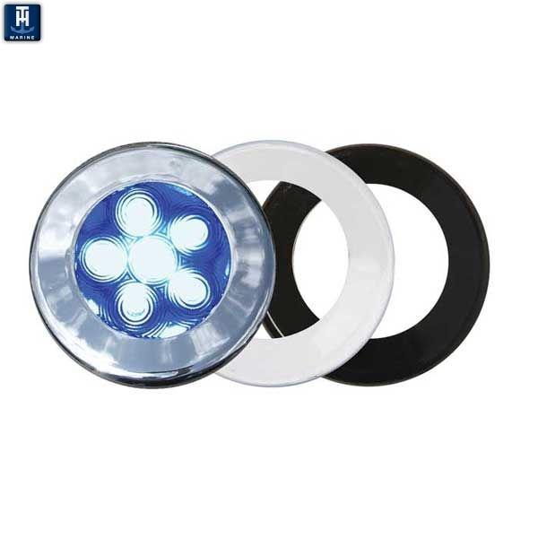 Th marine blue recessed flood led light 3"  led-51849-dp