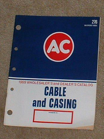 1968 ac cable & casing wholesalers & dealers catalog