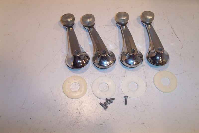 1985 ford ltd crown victoria set 4 window crank handles 85 84 83 82 81 80 86 87