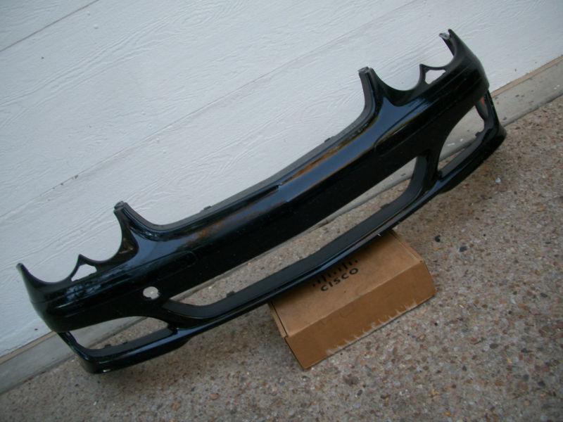 Mercedes sl550 sl600 07 08 front bumper oem original w washer holes genuine 