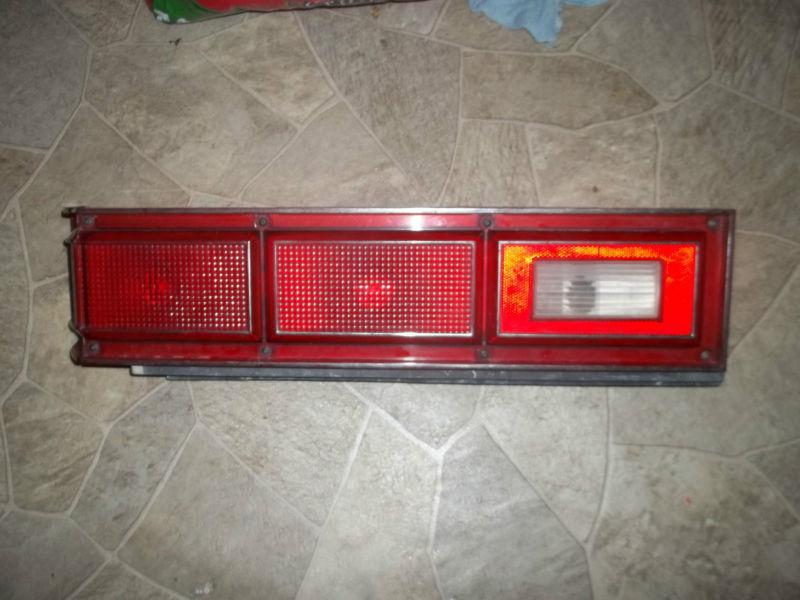 1980 chevy right hand rh tail light, gm part number: 5969934 4