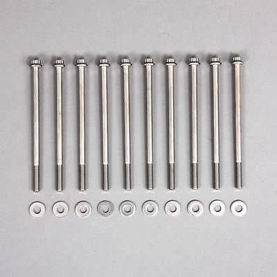 Arp intake bolts stainless steel polished 12-point head sbc 4.8 5.3 5.7 6.0l kit