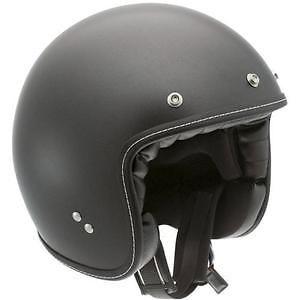 Agv rp60 matte black solid retro street helmet new xs x-small