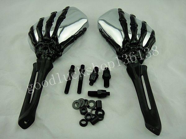 Mirrors for yamaha yzf r1 yzf r6 fz1 fz6 fazer fjr 1300 black l26