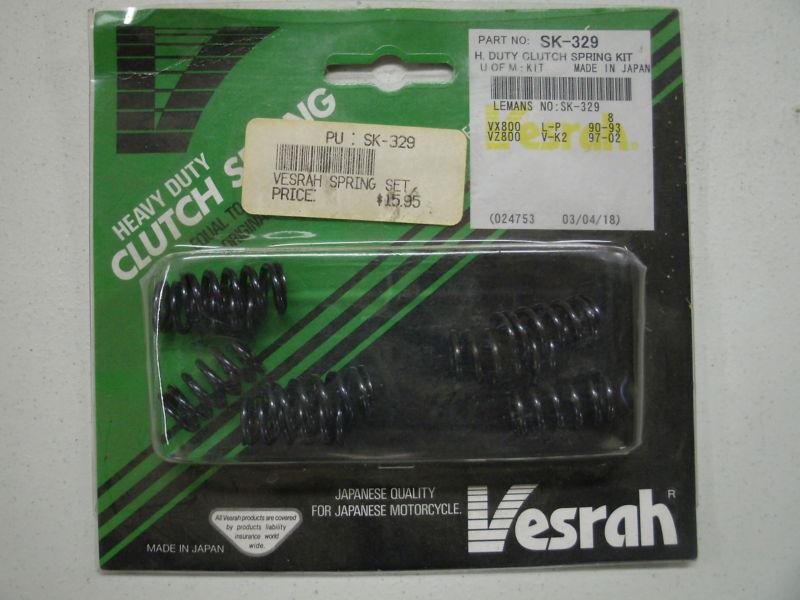 Vesrah heavy duty clutch spring kit suzuki vx800 vz800 marauder 800 boulevard