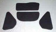 1958 to 1960 new lincoln hood insulation pad set