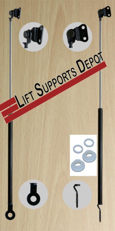 Strongarm 4870l 4870r l&r (2) rear hatch gas lift supports/ boot, liftgate