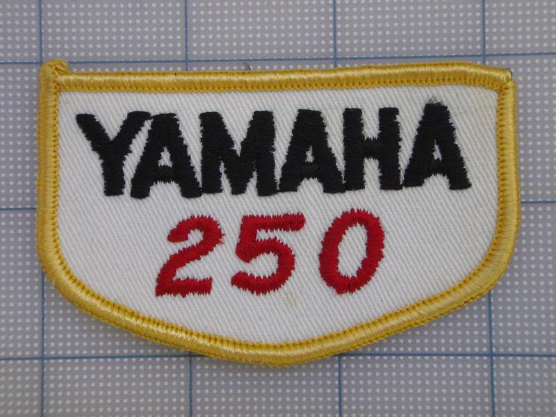 Vintage yamaha  patch 70s-80s biker motorcycle motocross birtbike yamaha 250