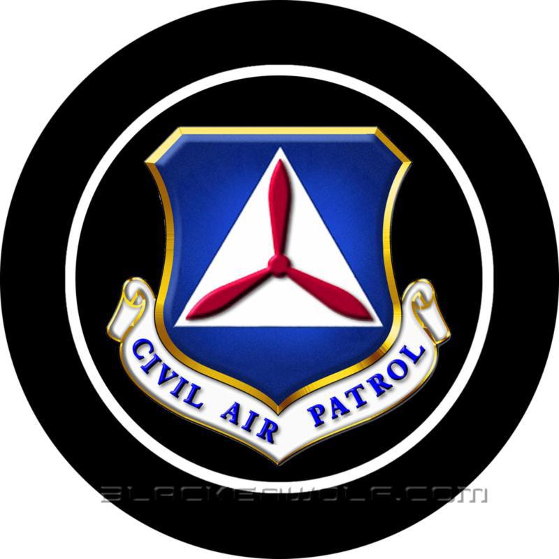 Civil air patrol c.a.p. led logo lights for vehicle doors-puddle lights usaf aux