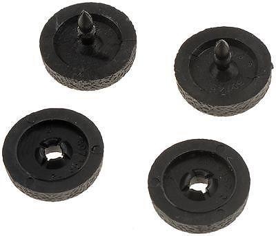 Dorman 74357 seat belt stops plastic black buick chevy oldsmobile pontiac pair