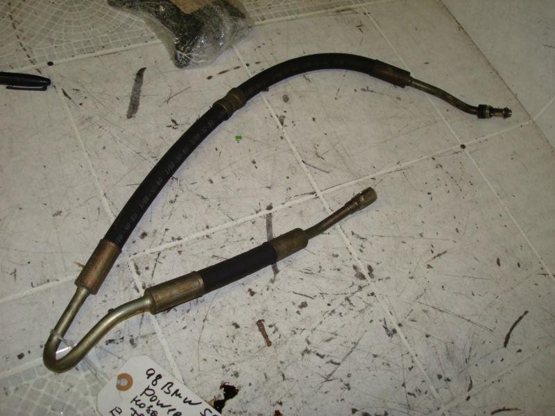 97 98 99 bmw e39 528i power steering hose line column genuine oem