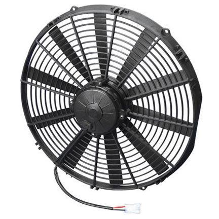 Spal 30102120 electric fan, 16 inch, pull style - straight blades