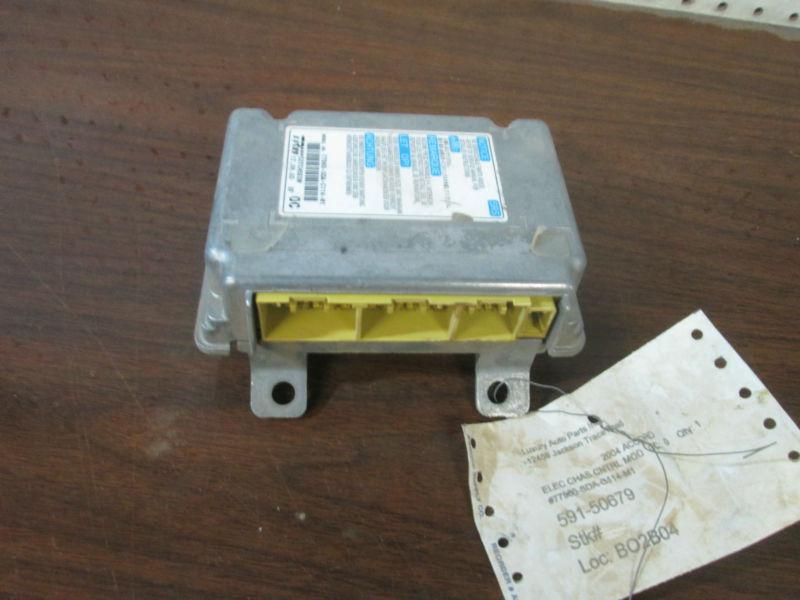 (bb2013) 06 07 honda accord air bag control module 77960-sda-c114-m1  