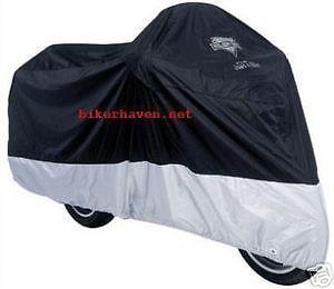 Nelson-rigg deluxe black x-large motorcycle cover