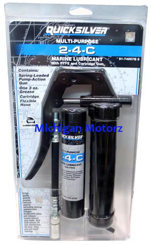 Mercruiser 2-4-c marine lubricant with ptfe and cartridge gun - 91-74057q5