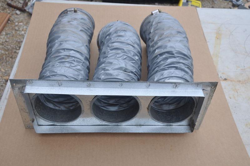 Used rv heat duct and hose 14 x 5 inches inter 16 x 6 inches outer size