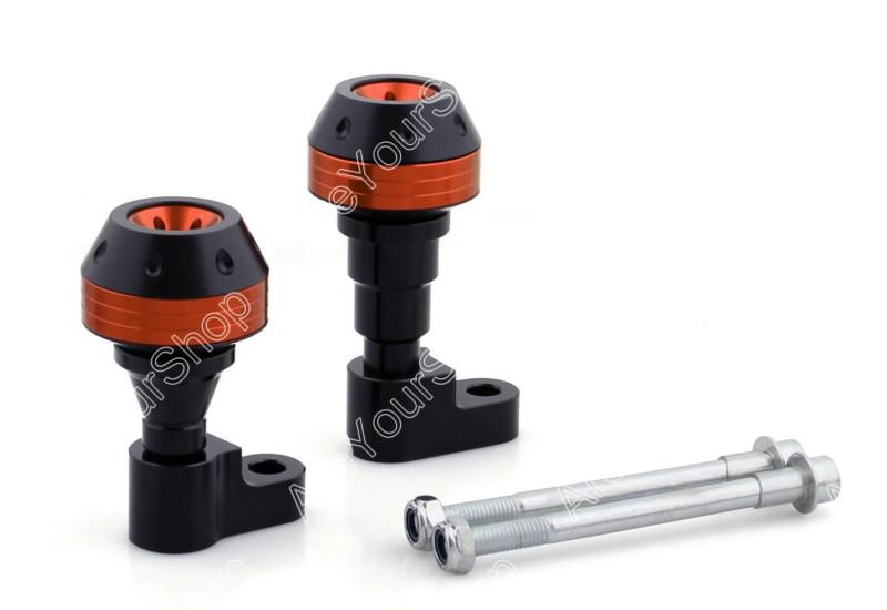 Frame sliders crash pads left right honda cb1300 cb1300sf 2003-2011 orange