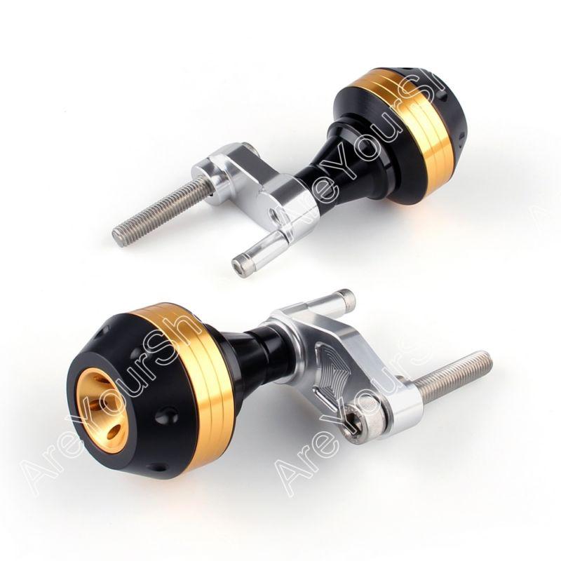 Frame sliders crash pads left right for bmw s1000rr 2010-2012 gold