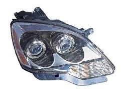 Remanufactured w/ small blemishes front, right side (passenger side) head lamp