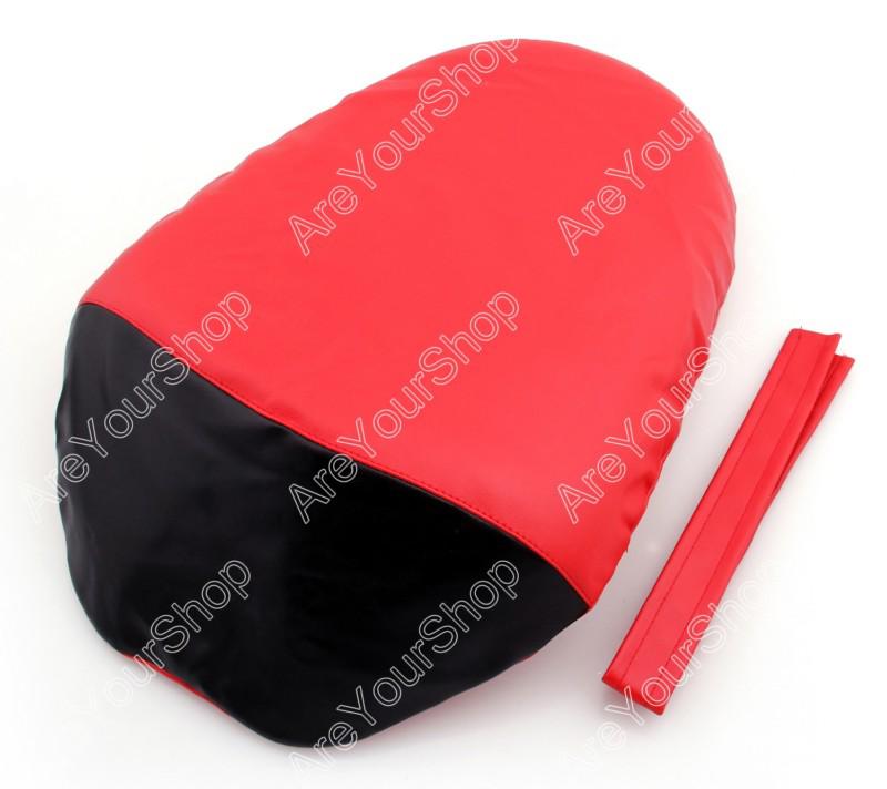 Rear pu leather seat cowl cover pillon suzuki gsxr1000 2009-2010 k9 red