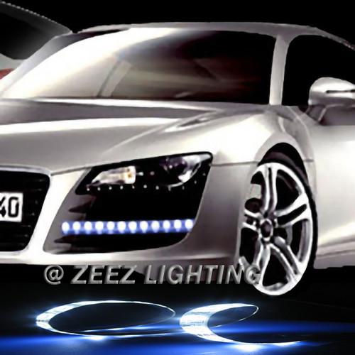 12" audi style led strip daytime running light drl driving daylight acura honda