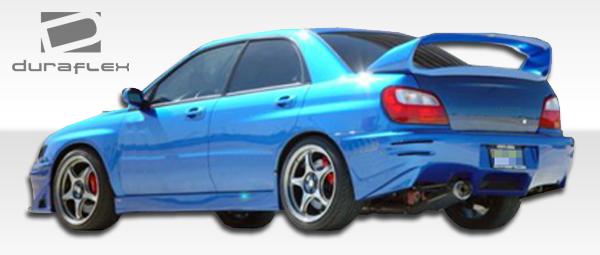 Duraflex rear bumper body kit 02 03 subaru impreza 4dr 100409