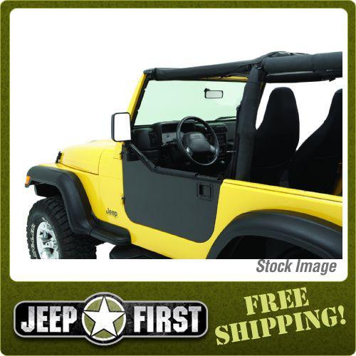 Bestop 51792-01 highrock 4x4 element door enclosure kit black incl door covers