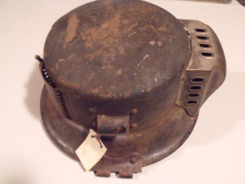 Vintage antique rare gas headlight bucket  