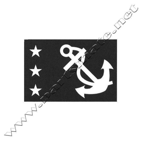 Taylor 93082 officers flags sewn 12 x 18in past commodore