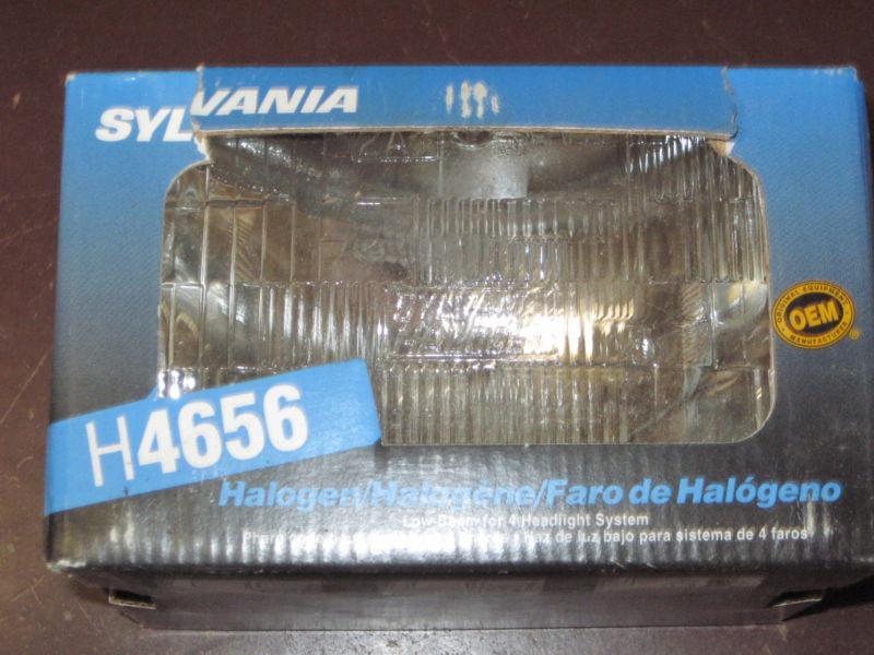 Sylvania h4656  headlamp low beam sealed glass headlight bulb lamp 4 light syste