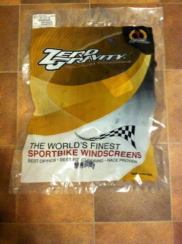 Gsxr-1000 09-13 suzuki zero gravity sr series windscreen dark smoke 20-113-19