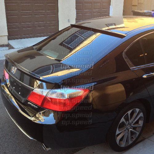 Hot☆painted 2013~up for honda accord sedan rear roof spoiler fast shipping stock