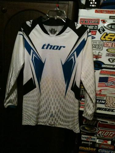 Thor racing motocross jersey yl