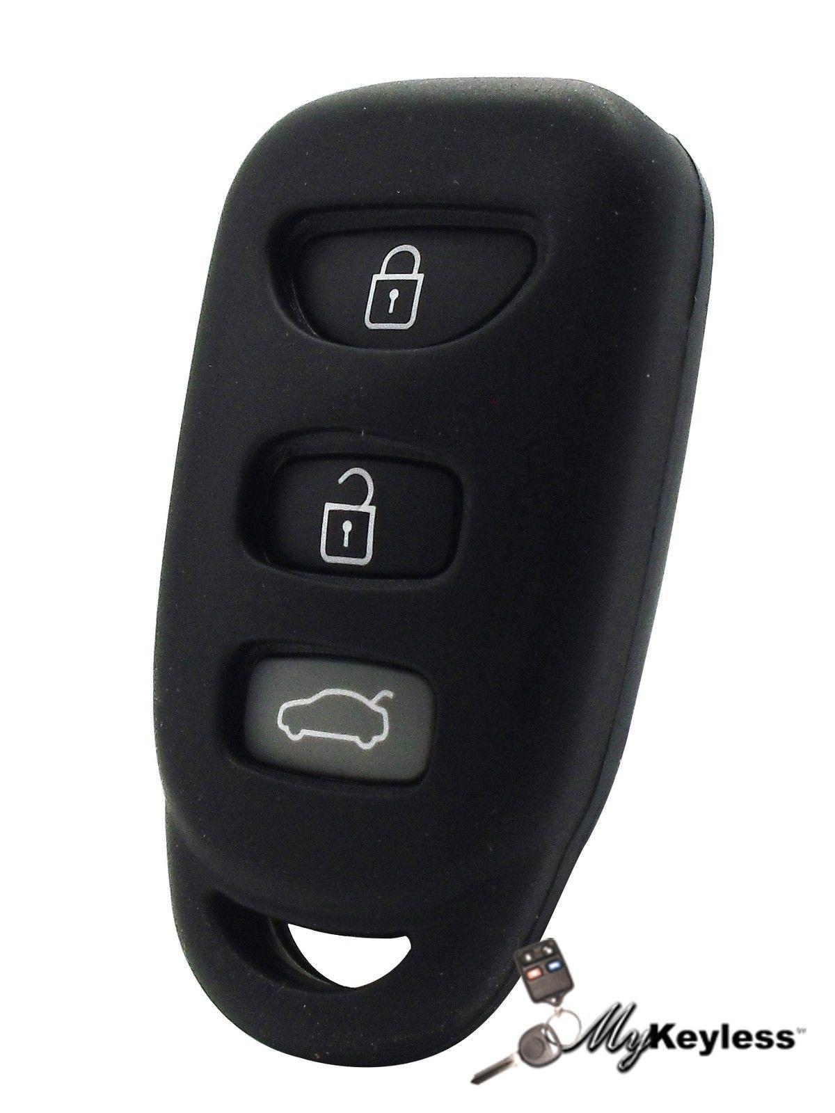 New kia replacement keyless entry car remote keyfob key fob + protective jacket