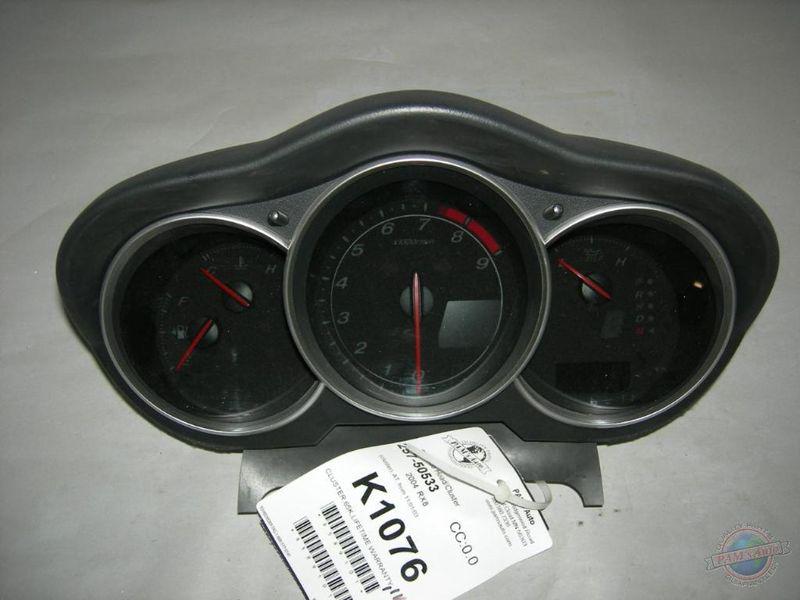 Cluster / speedometer mazda rx8 1208041 04 05 06 cluster 102k lifetime warranty