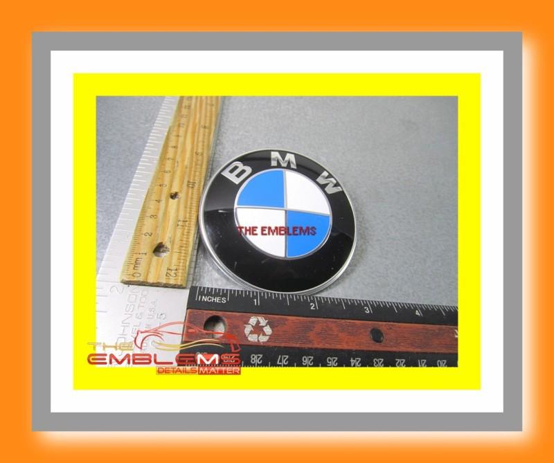 Genuine bmw z 1 3 5 6 7 x e36 e46 e82 e90 trunk hood emblem oem 51148132375