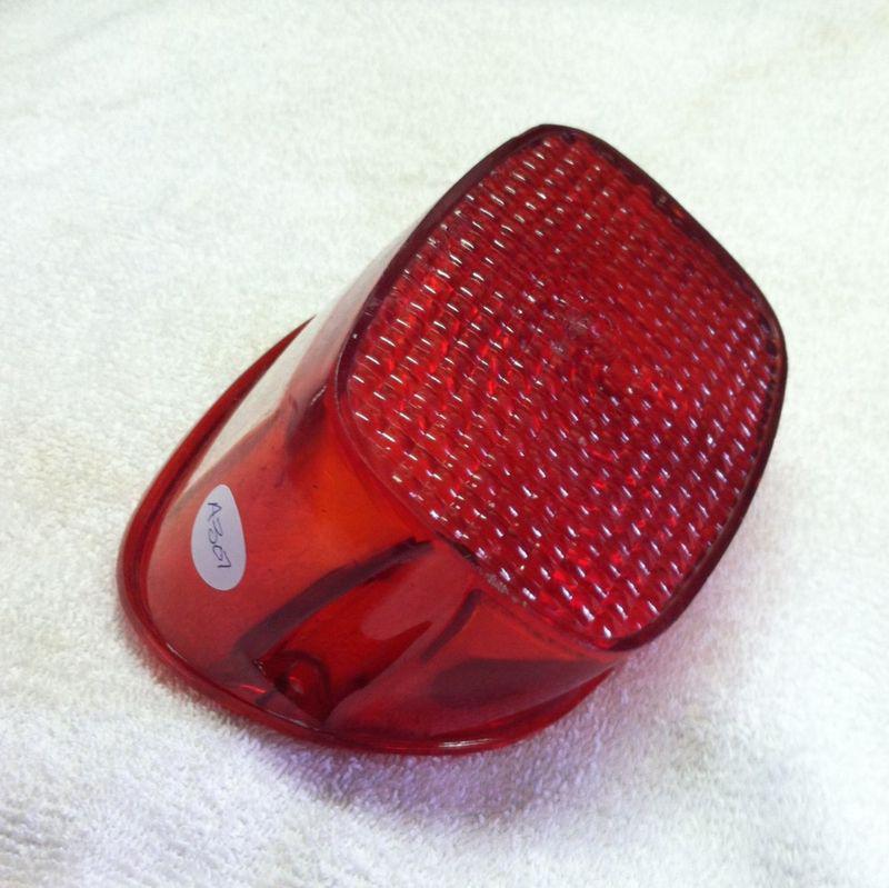 Harley triumph honda red tail light lens (a307)