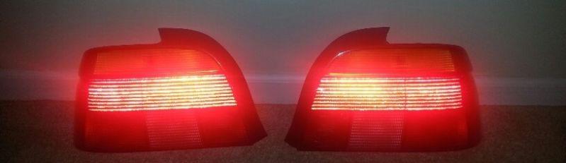 Bmw e39 5-series tail light lamps 528i 540i 530i m5