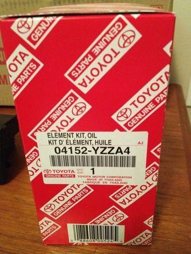 Genuine factory oem lexus toyota oil filter 04152-yzza4