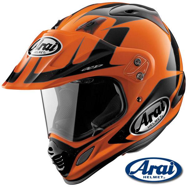 Arai xd4 explore orange motorcycle helmet 2xl xx-large