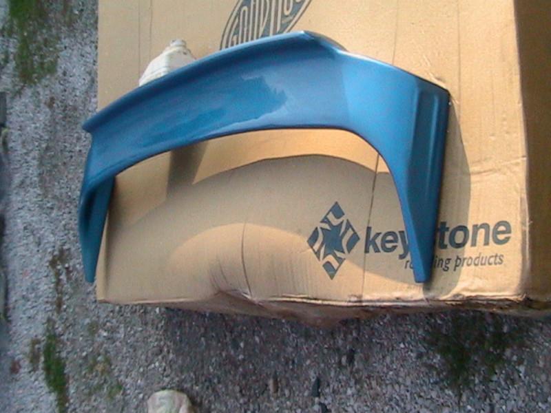 2001 dodge dakota truck rear spoiler intense blue 