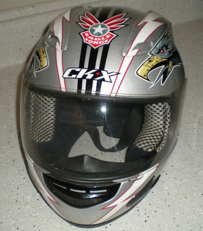 Ckx vg - k2 lens helmets medium eagle force graphics for a sweet look