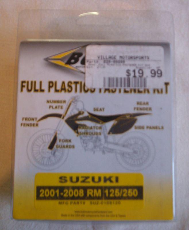 Full plastic fastener kit  rm plastics bolt kit