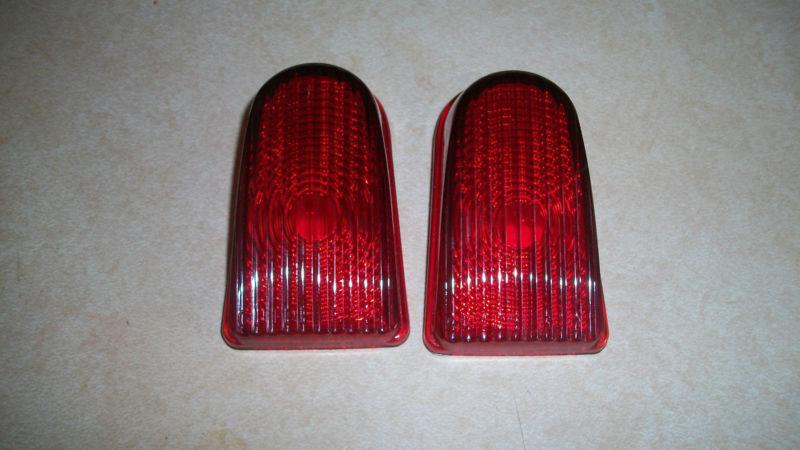 1949-50 chevy tail light lenses