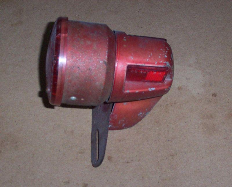 Old harley davidson tail light assembly