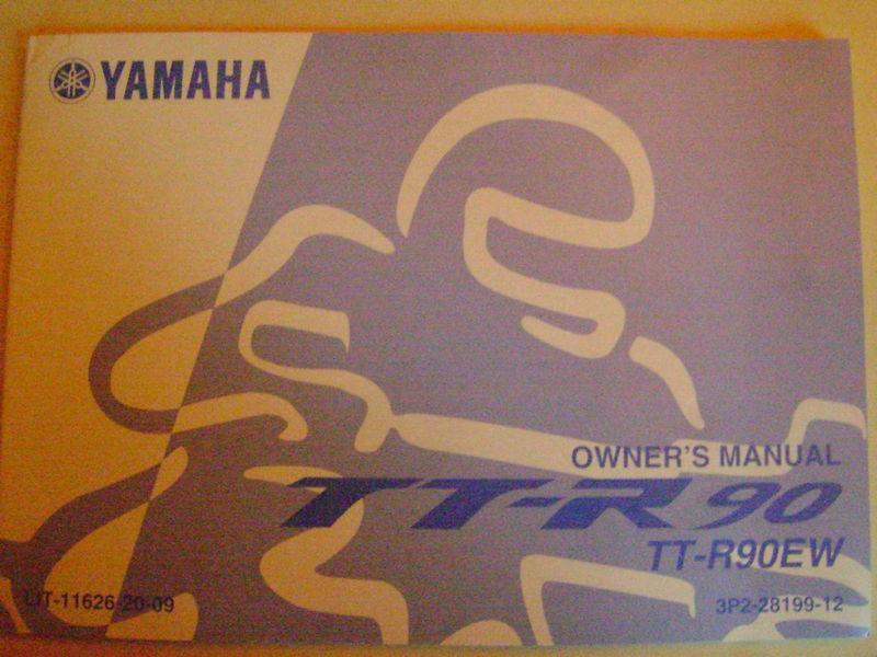 Yamaha tt-r90ew dirt bike factory owner's manual 2007