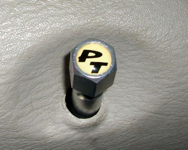 Set of 4 pt cruiser door lock pulls with pt logo on top