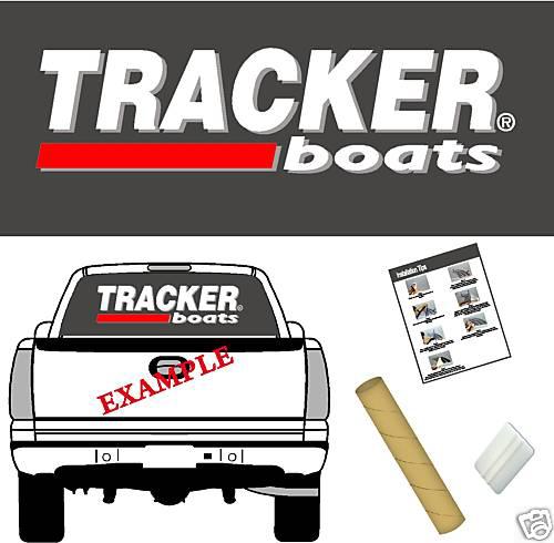 Tracker boats logo decal vinyl sticker graphic